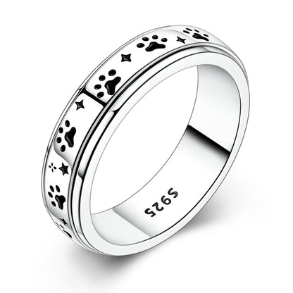 Anillo Huella de Perrito