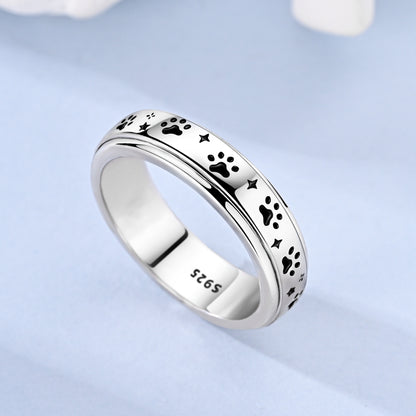 Anillo Huella de Perrito