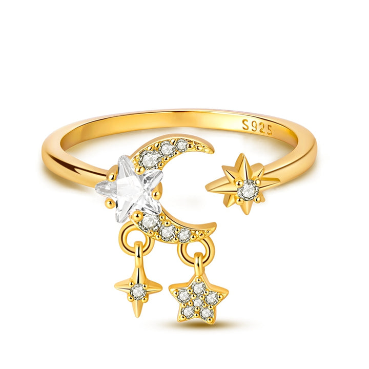 Anillo Luna & Estrellas