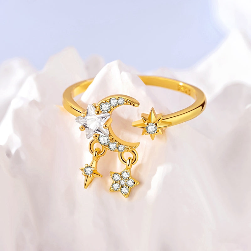 Anillo Luna & Estrellas
