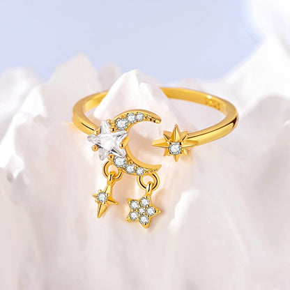 Anillo Luna & Estrellas