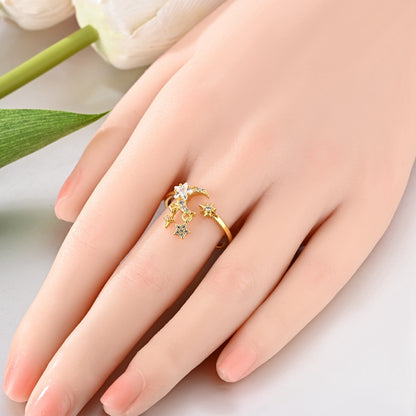 Anillo Luna & Estrellas