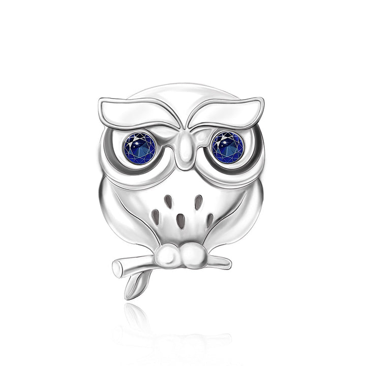 Charm Buho Plateado