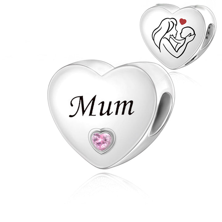 Charm Corazón "Mum"