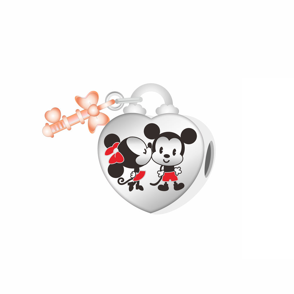 Charm Mickey & Minnie Beso