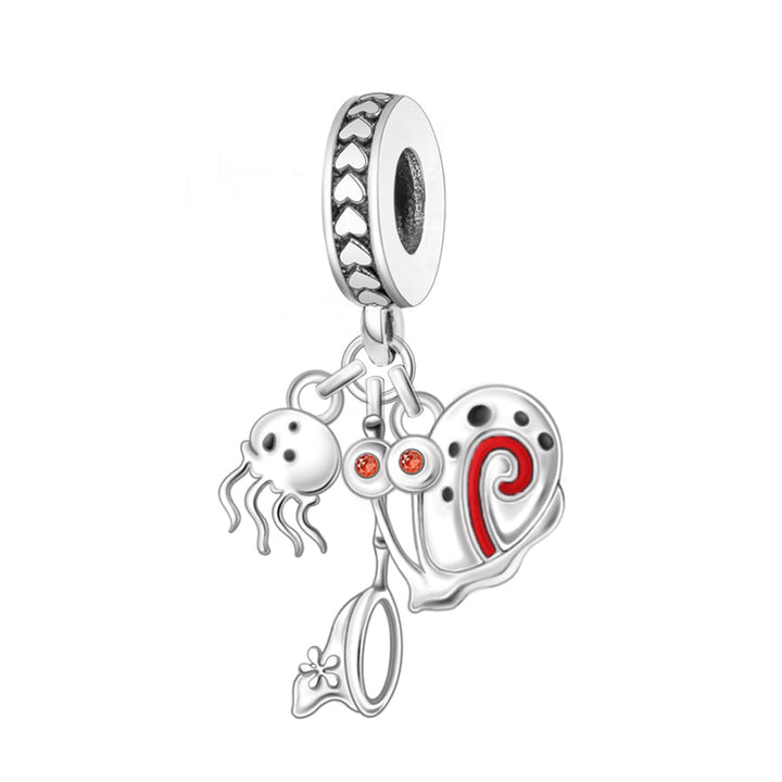 Charm Caracol, Red y Medusa