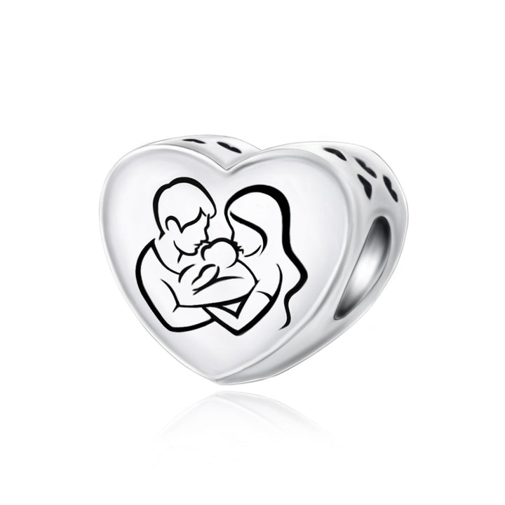 Charm Corazon "I love My Family"