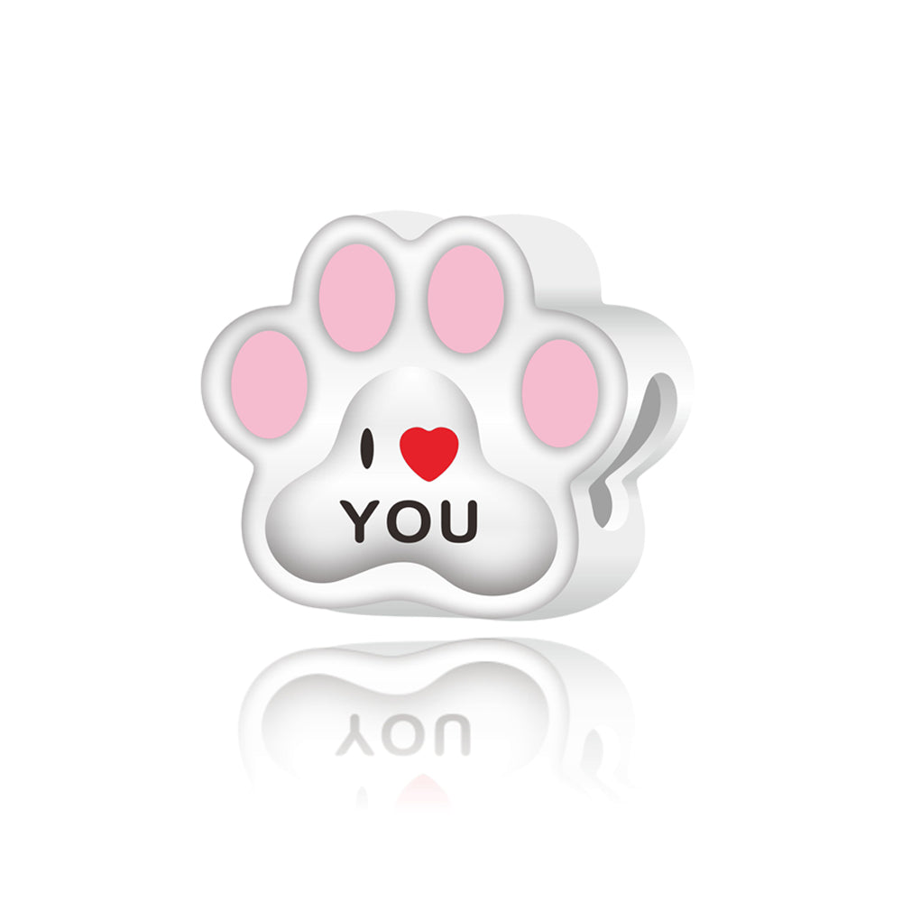 Charm Puppy "I Love U"