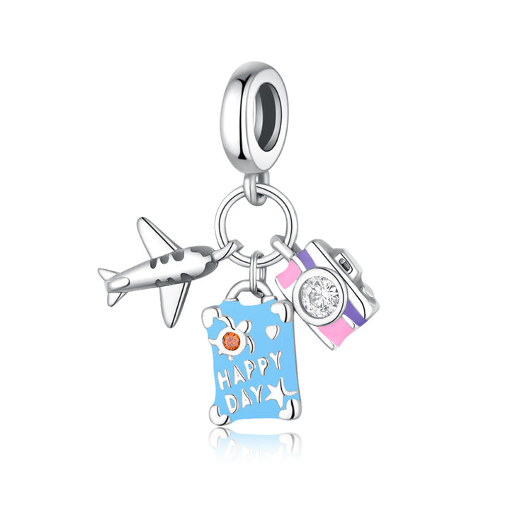 Charm Avion, Maleta Y Camara