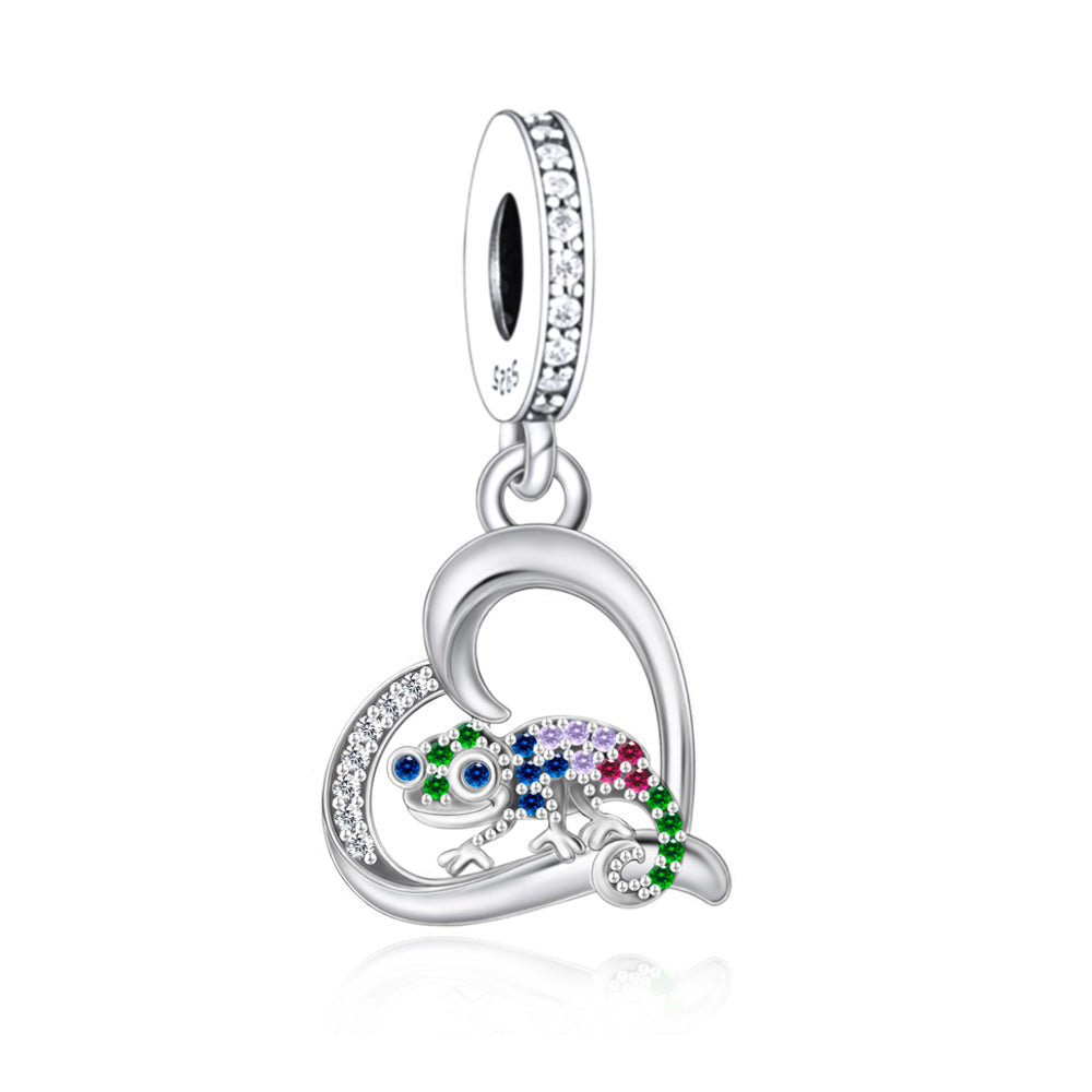 Charm Camaleon Diamantado