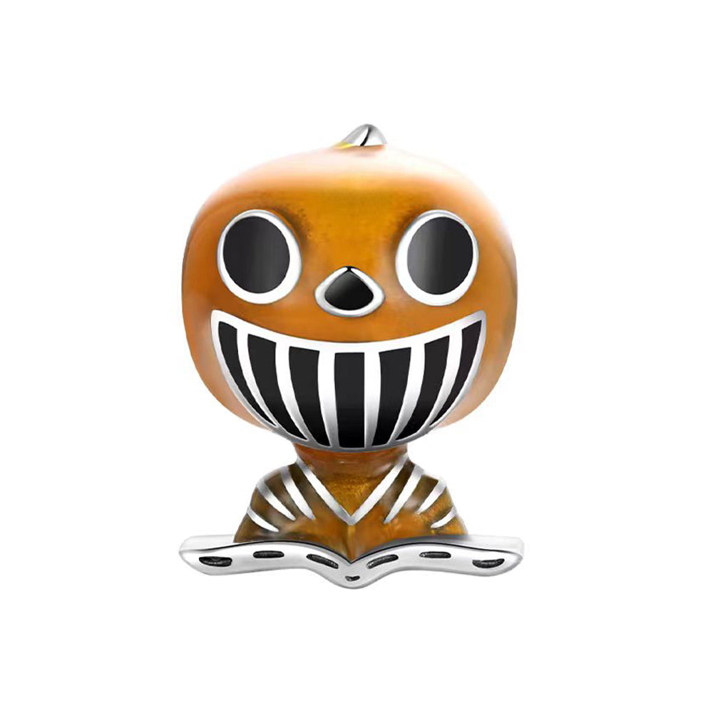 Charm Calabaza Fluorecente