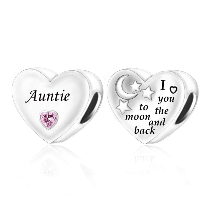 Charm Auntie "I You To The Moon And Back"