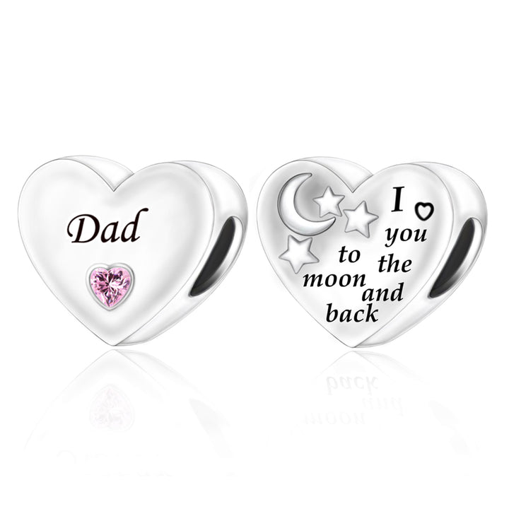 Charm Dad "I You To The Moon And Back"
