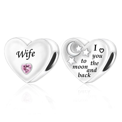 Charm Wife "I You To The Moon And Back"