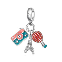 Thumbnail for Charm Torre Eiffel, Camara & Globo Aerostatico