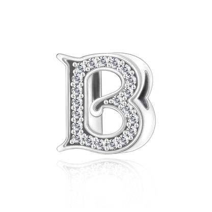 Charm Letras Diamantadas