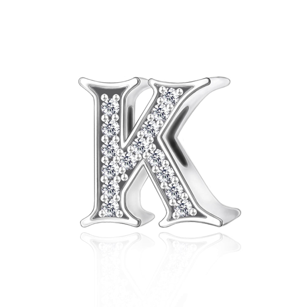 Charm Letras Diamantadas