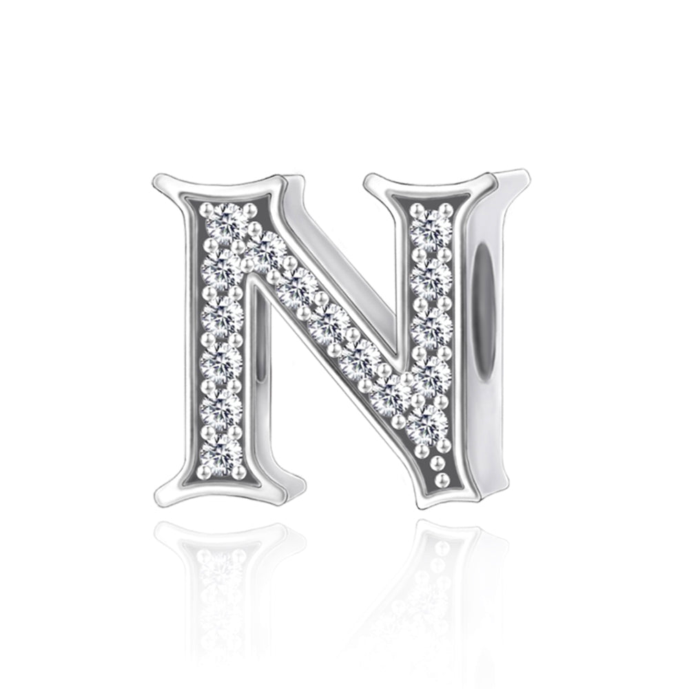 Charm Letras Diamantadas