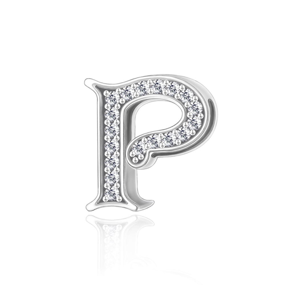 Charm Letras Diamantadas