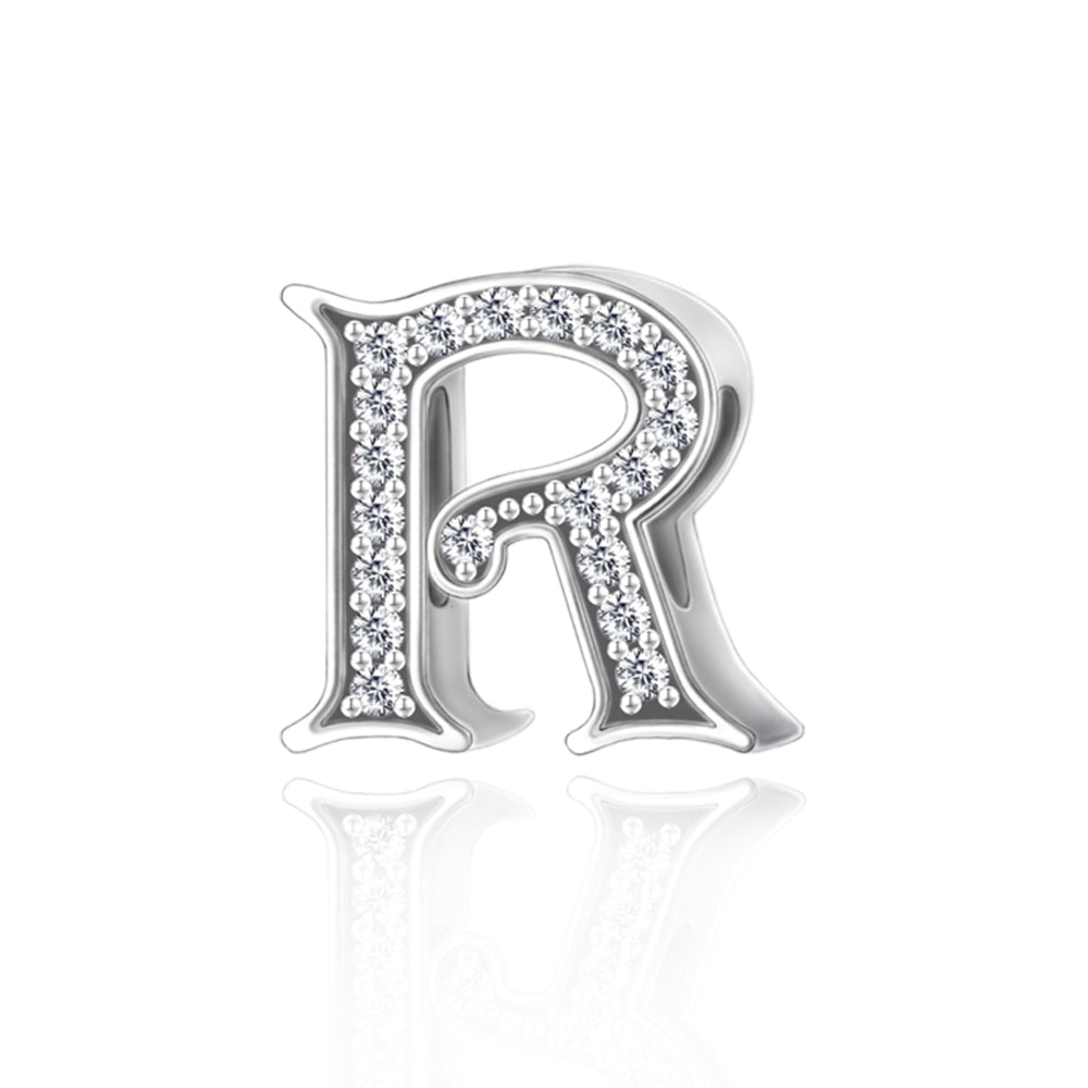 Charm Letras Diamantadas