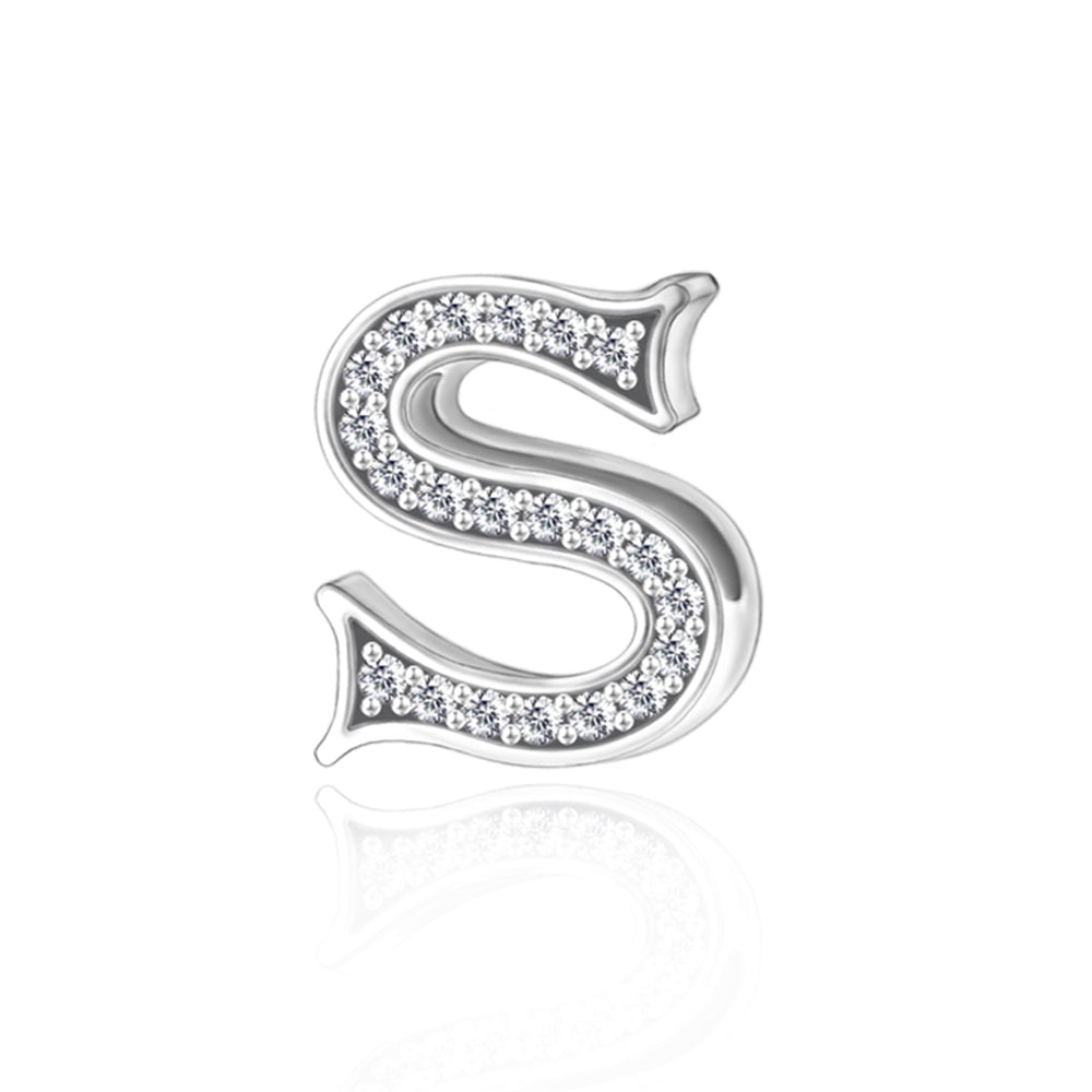 Charm Letras Diamantadas
