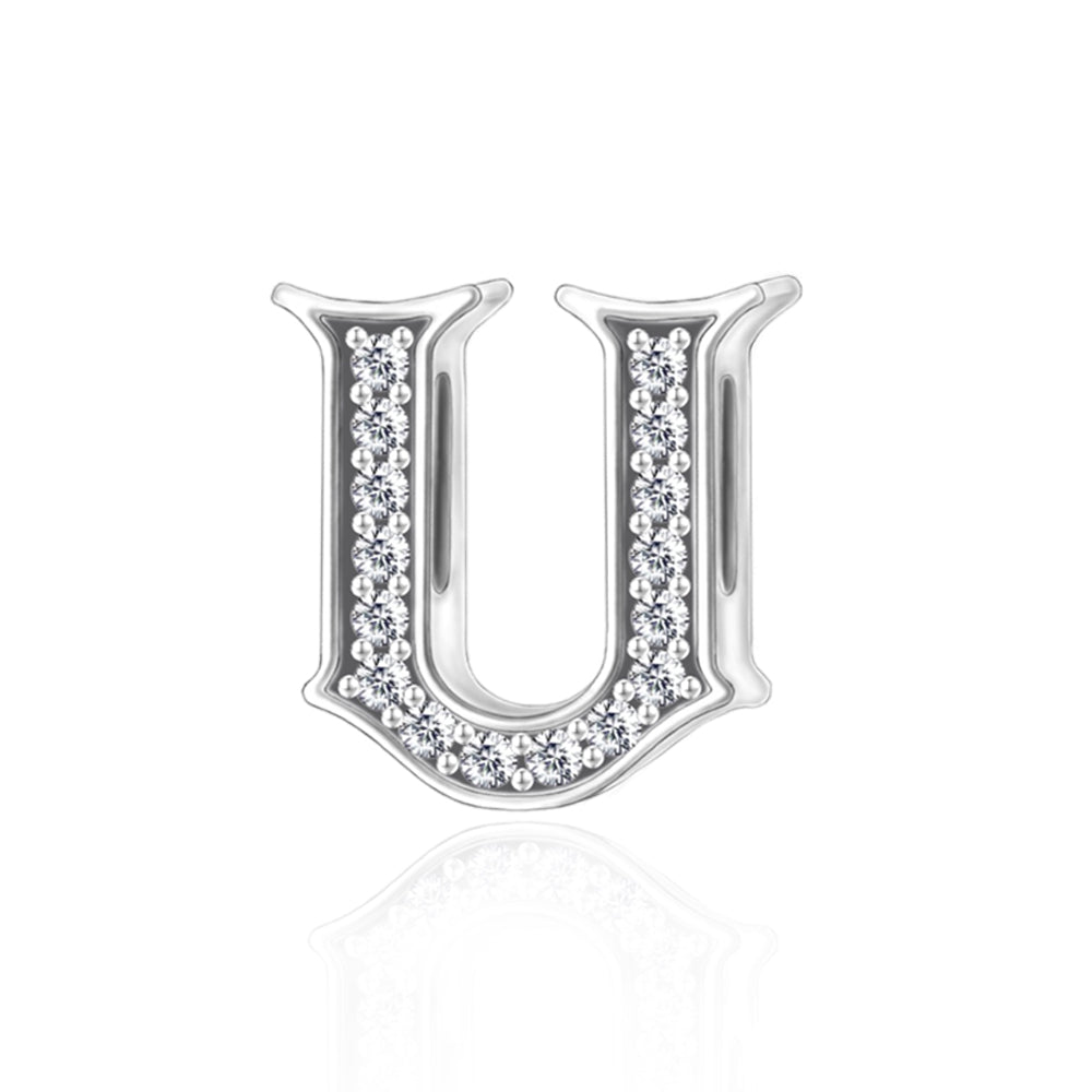 Charm Letras Diamantadas