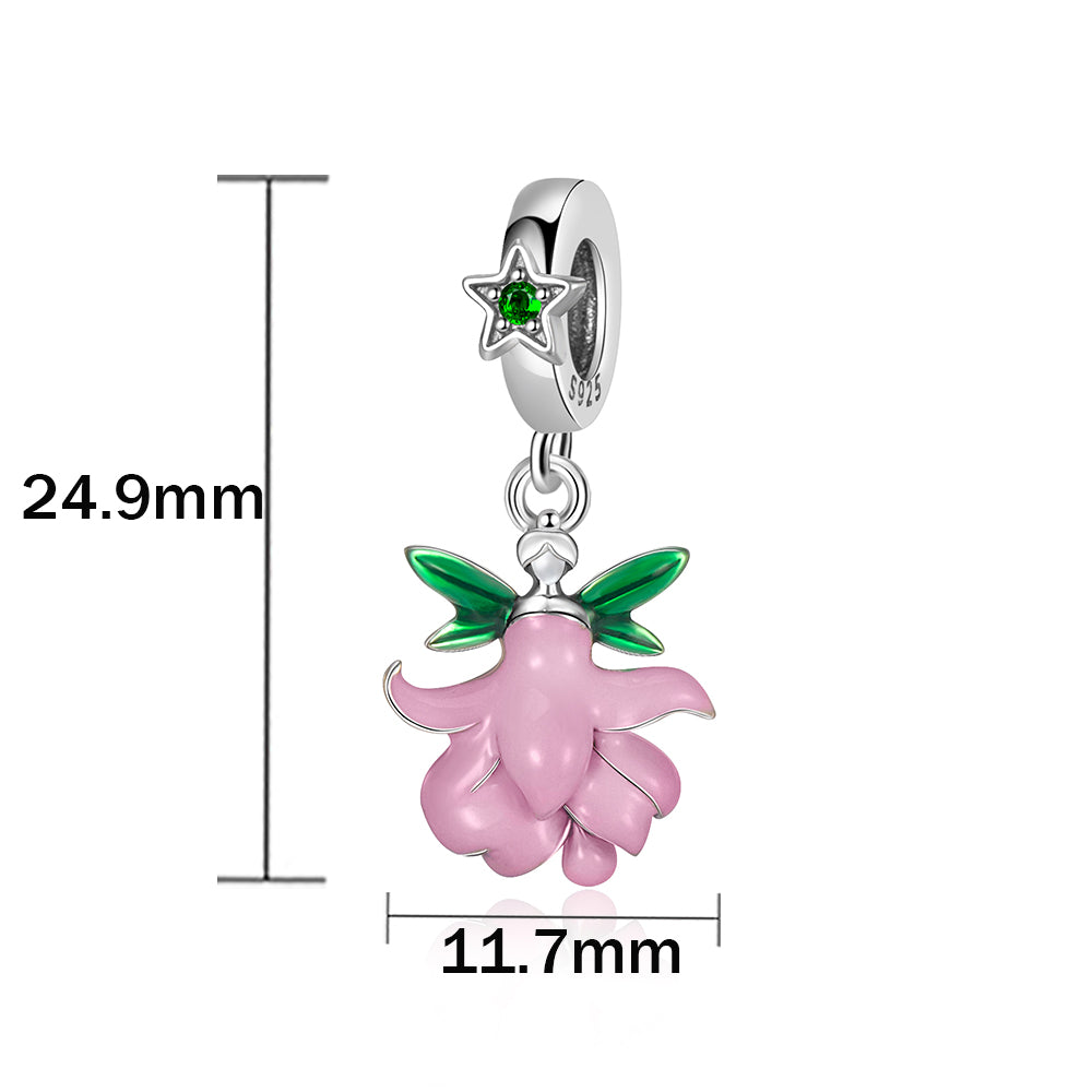 Charm Hada Rosa