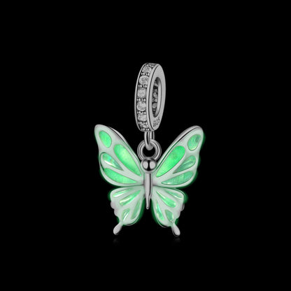 Charm Mariposa Fluorecente