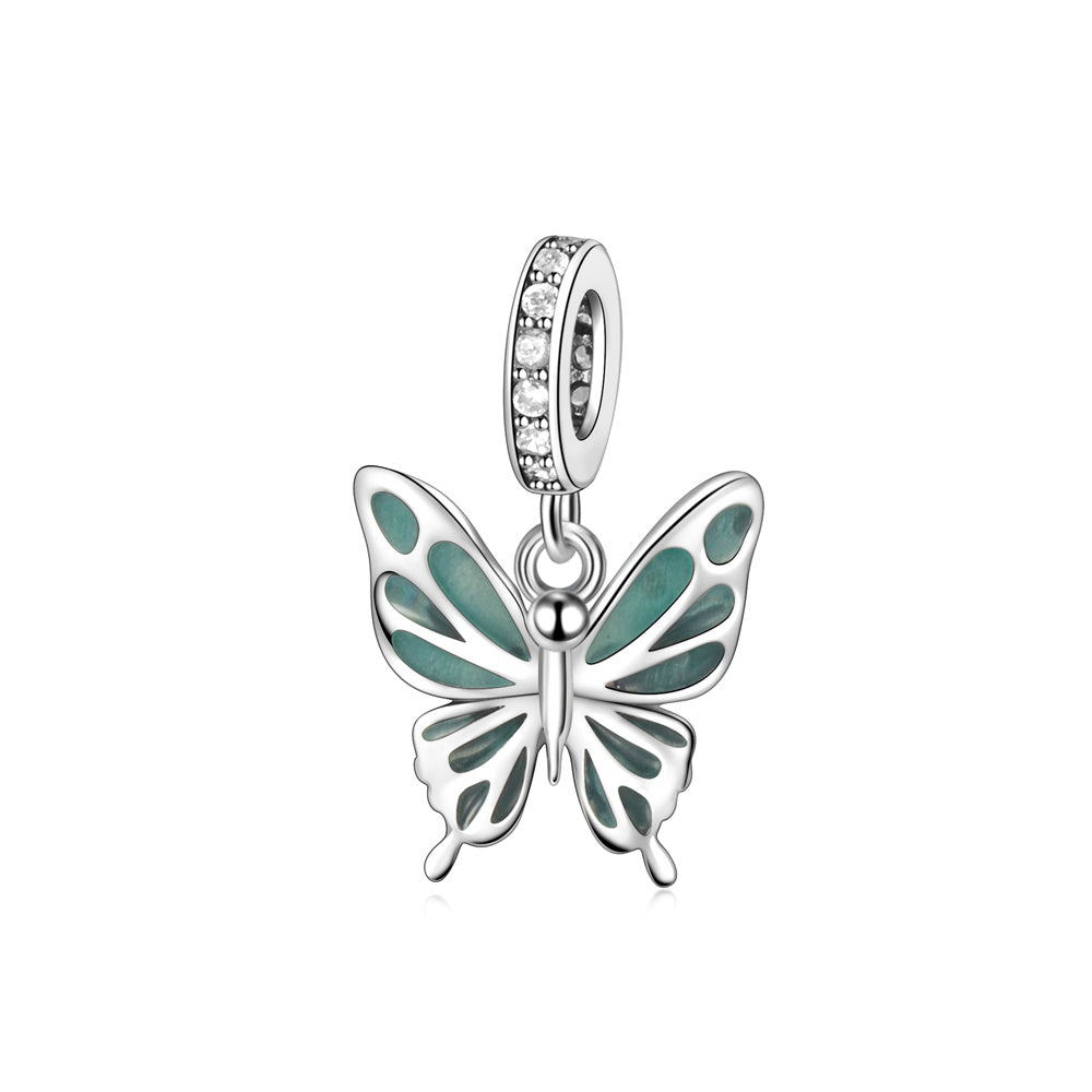 Charm Mariposa Fluorecente