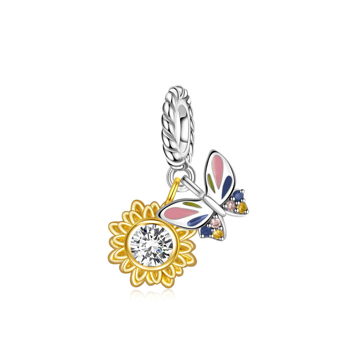 Charm Diamantada & Mariposa