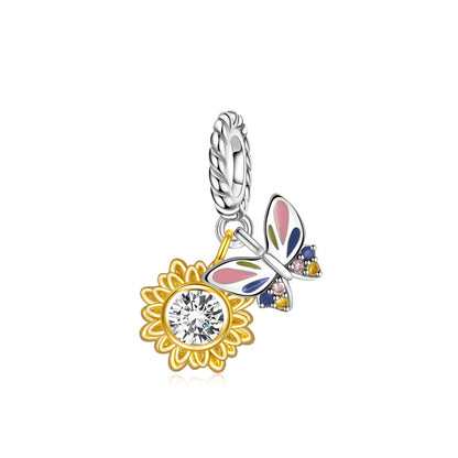 Charm Diamantada & Mariposa
