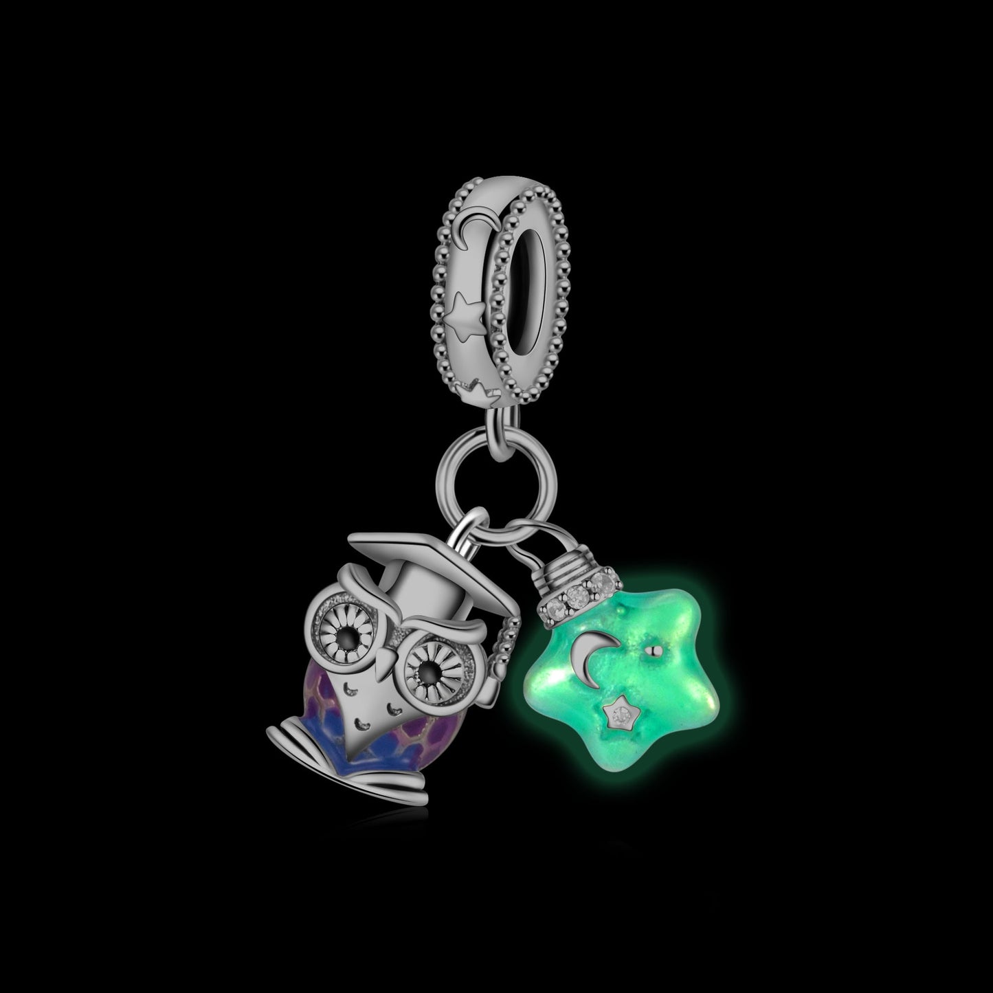 Charm Graduacion Fluorescente