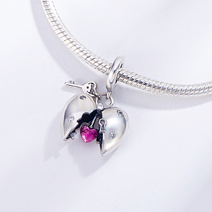 Charm Llave & Corazon