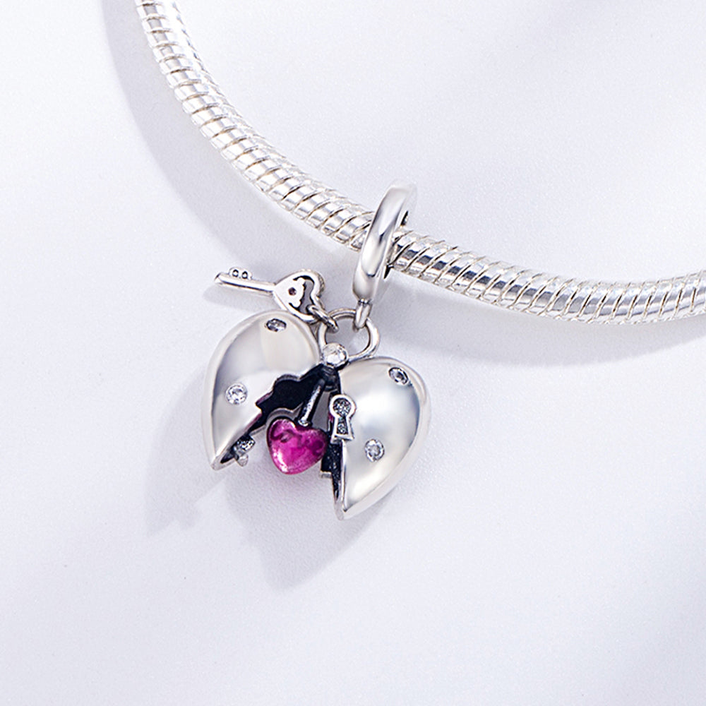 Charm Llave & Corazon
