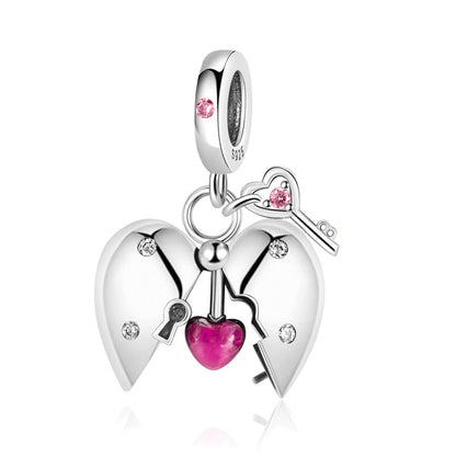 Charm Llave & Corazon