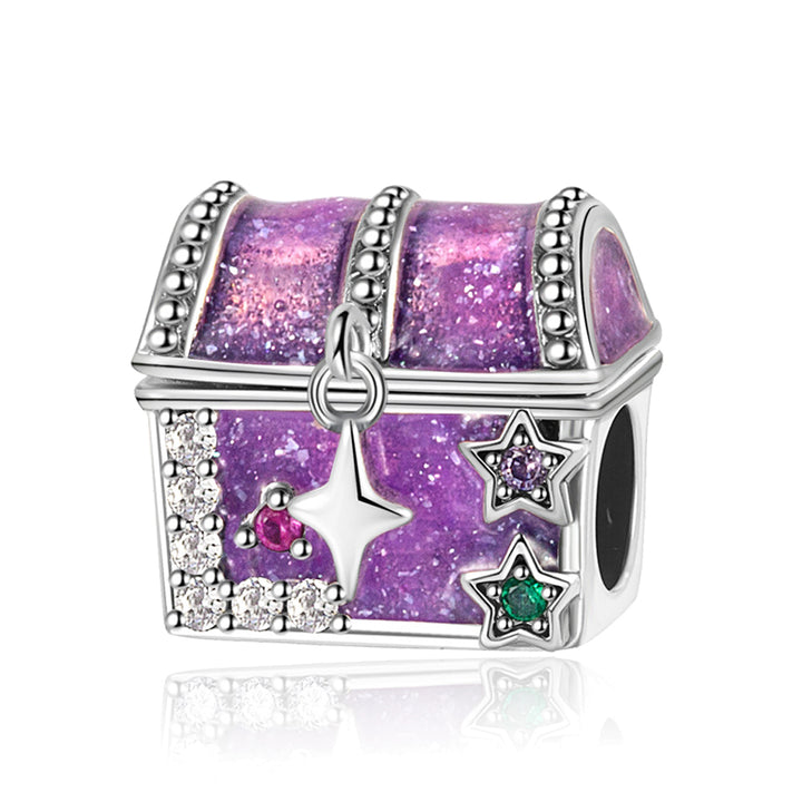 Charm Cofre Fluorescente