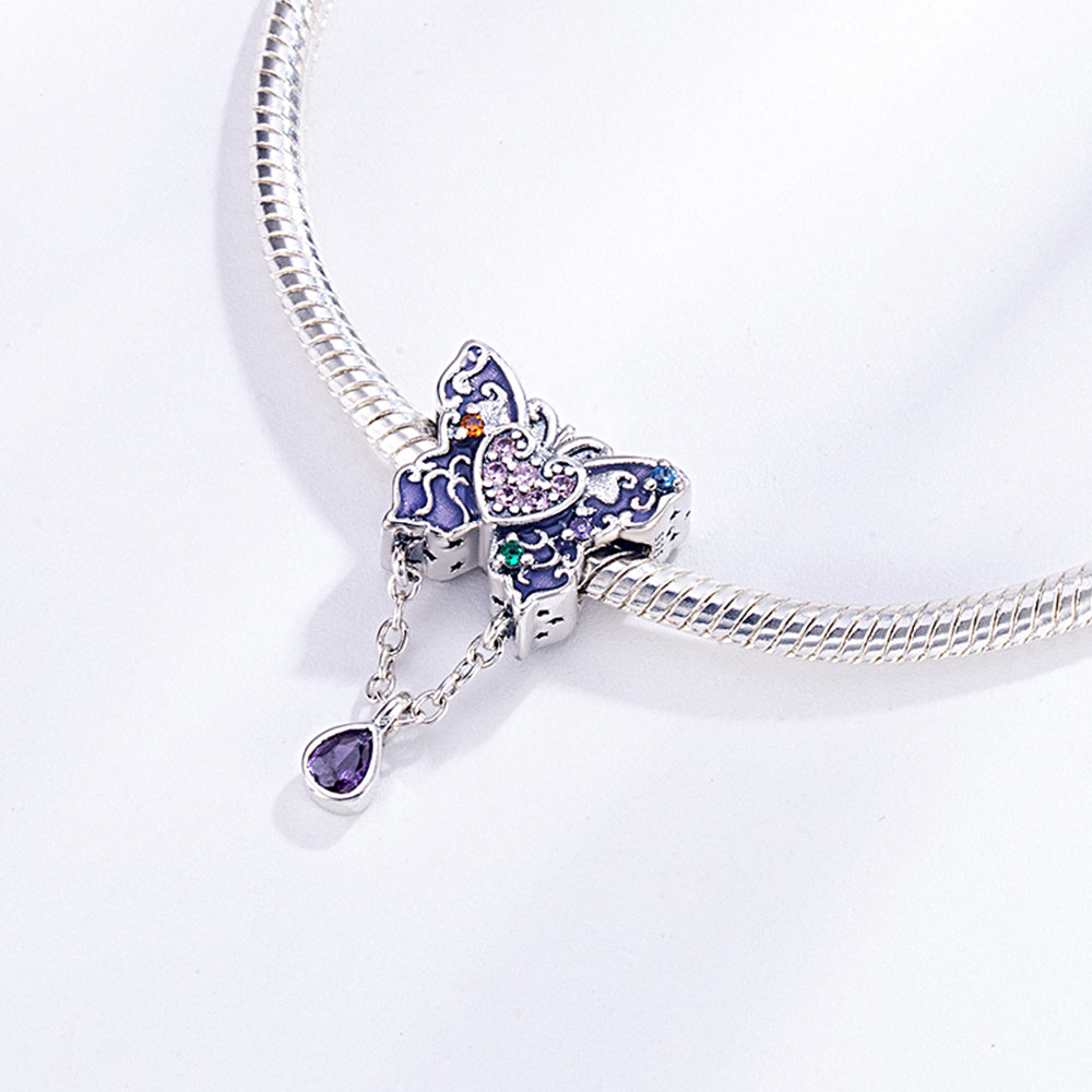 Charm Mariposa Diamantada