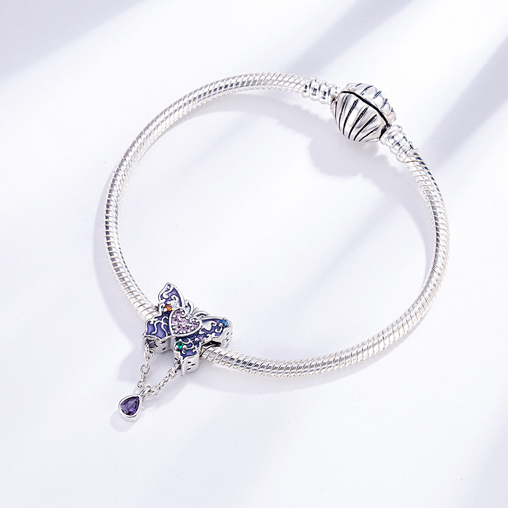 Charm Mariposa Diamantada