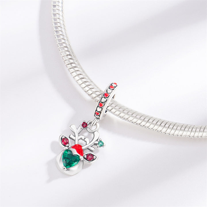 Charm Ciervo Navideño