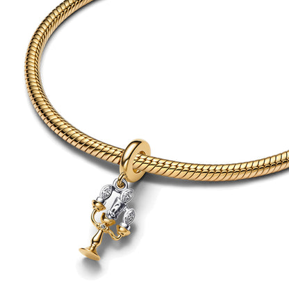 Charm Candelero Dorado