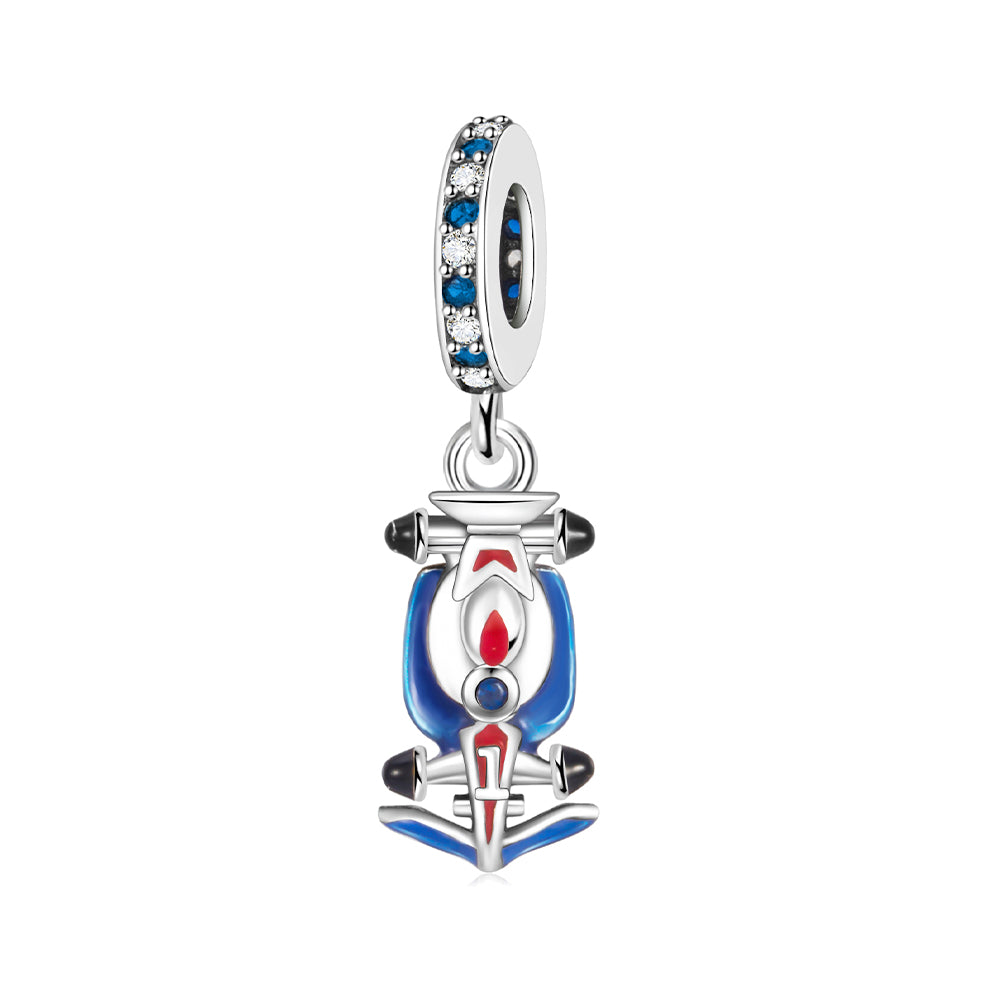Charm Carro Azul