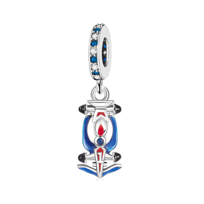 Charm Carro Azul