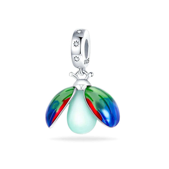 Charm Luciernaga Verde Fluorescente