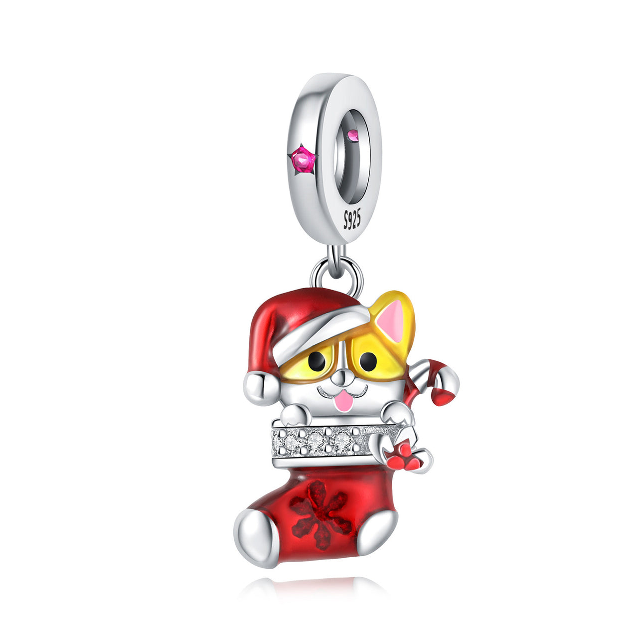 Charm Gatito Navideño