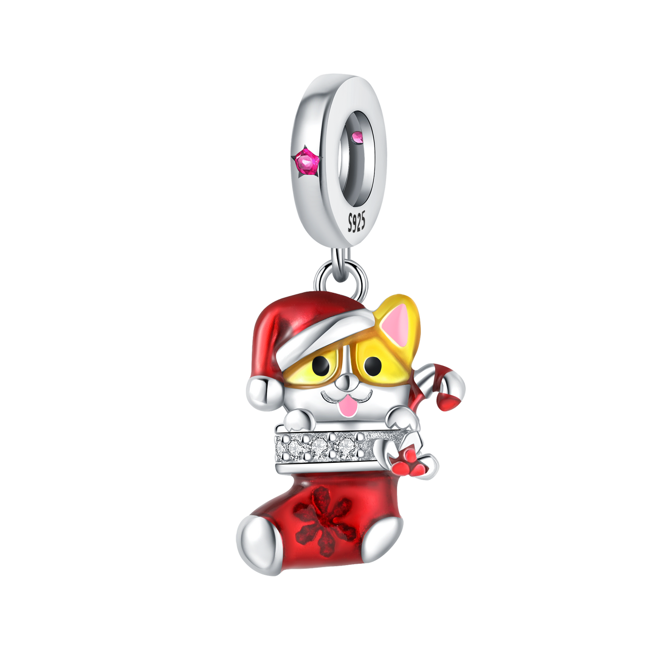 Charm Gatito Navideño