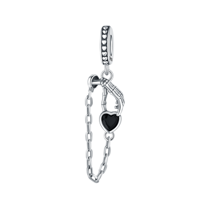 Charm Esqueleto con Corazón