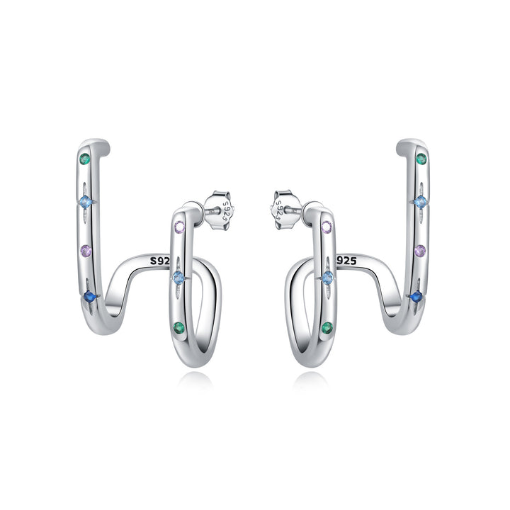 Aretes Espiral de Estrellas