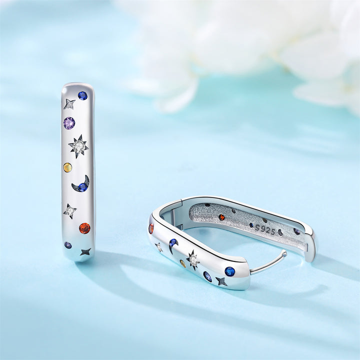 Aretes Cielo Estelar