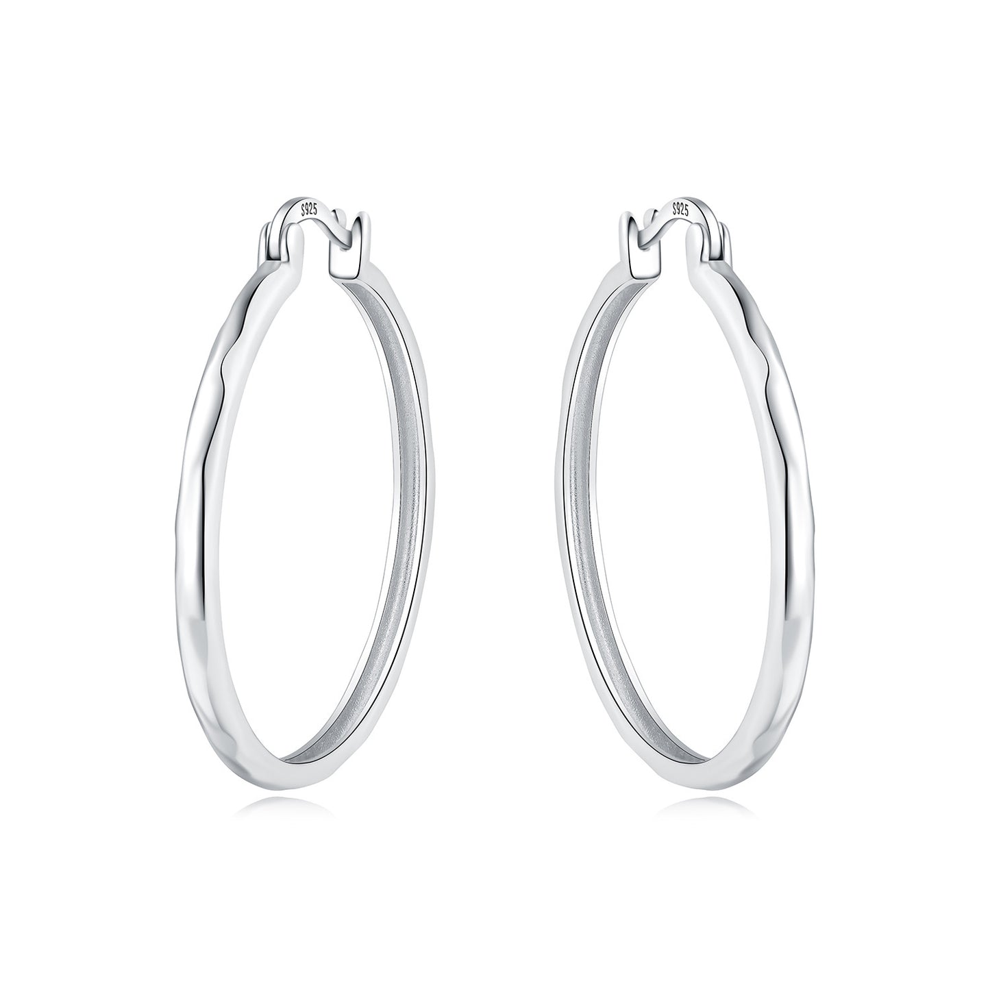 Aretes Frances Plateados