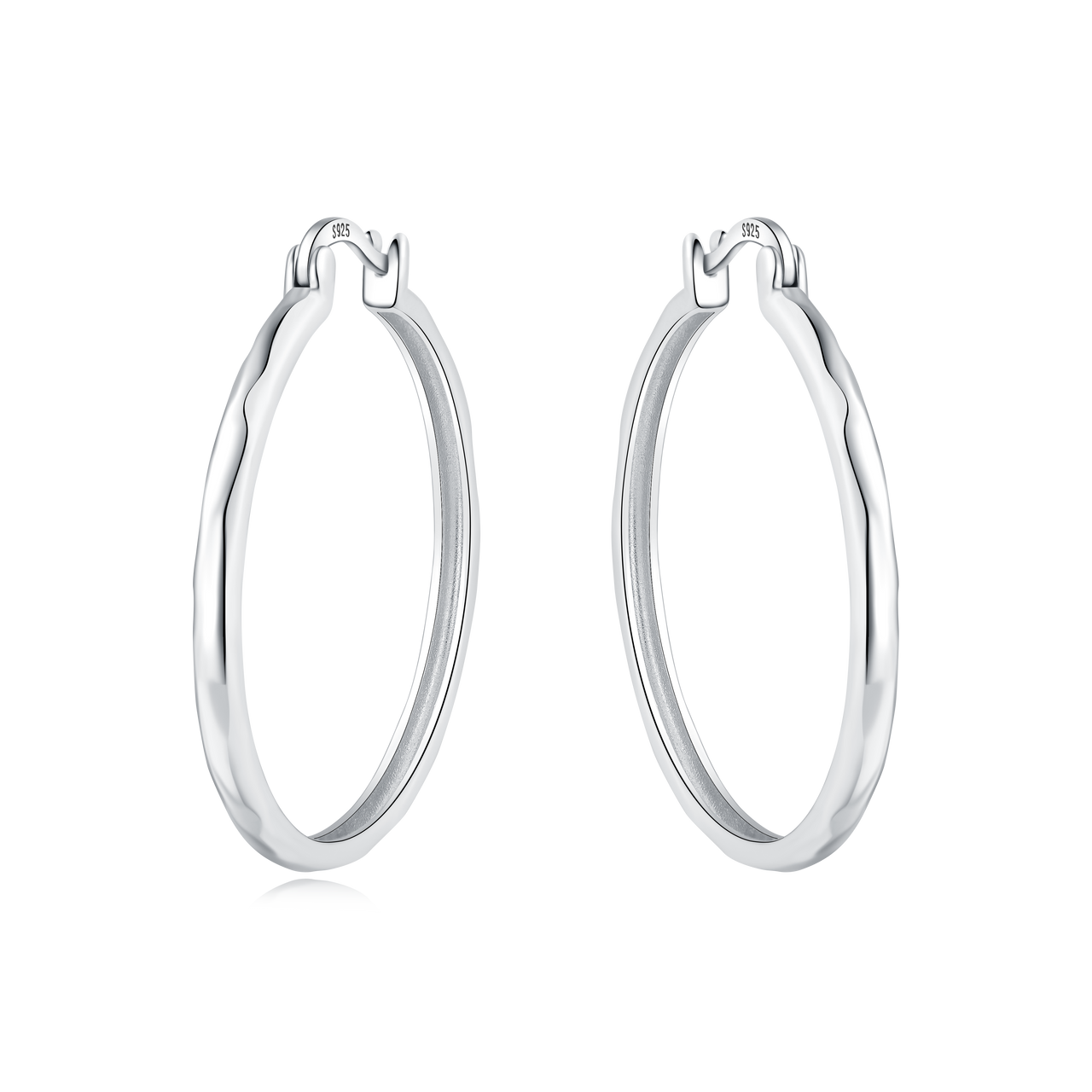 Aretes Frances Plateados